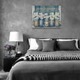 thumbnail image 6 of Beach Wall Art Beach Daisy Bathroom Pictures Wall Decor Bathroom Artwork Canvas Print Home Decor For Bathroom Living Room Bedroom Office Framed 16"x12", 6 of 6