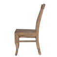thumbnail image 6 of Taran Designs Lawrence Solid Wood Dining Chairs (Set of 2) in Brown, 6 of 6
