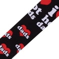 thumbnail image 3 of Cool Socks – I Love Hot Dads  Novelty Crew Socks – Size Medium – Men’s 6–8 / Women’s 7–10 – Comfy, 3 of 4