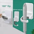 thumbnail image 4 of Soporte para escoba, soporte para fregona, clip autoadhesivo para fregona, gancho de pared antideslizante, clip para escoba, fregona, escoba, organizador de cepillos, herramienta para colgar escobas,, 4 of 5