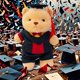 thumbnail image 1 of Juguete de peluche de oso de graduación | Muñeco de peluche suave de 30 cm para graduados de licenciatura y doctorado | Regalo de graduación para estudiantes y compañeros de clase | Souvenir de, 1 of 6