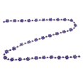 thumbnail image 2 of Flower Rhinestone Chain, Colours Rhinestone Applique 1.5cm Wide Easy Use  For Clothing Decoration For DIY Jewelry Making Crafts Dark Blue, 2 of 8