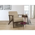 thumbnail image 4 of Lexicon August Velvet Upholstered Accent Chair in Light Brown, 4 of 4