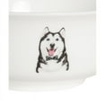 thumbnail image 5 of Pet Portrait White Porcelain All Purpose Bowl - I Love Huskies, 5 of 5