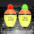 thumbnail image 2 of 2Pcs 80g EVA Luminous Fishing Night Float Light Stick Foam Plastic Bobber Sea Rock Fishing Striking Floats, 2 of 7
