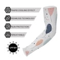 thumbnail image 5 of ALAZA Balloons Polka Dot UV Sun Protection Arm Sleeves UPF 50+ Compression Cooling Sleeve 1 Pair, 5 of 7