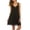 Black, variant on Ekouaer Women's Nightgown V-neck Chemise Sleepwear Lace Nightwear Soft Lingerie for Women