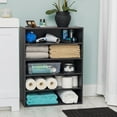 thumbnail image 2 of IRIS 5-Tier Multi-Purpose Organizer Shelf, Black, 2 of 8