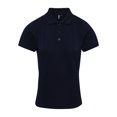 thumbnail image 1 of Premier - Polo Coolchecker Plus de Pique para Mujer (Azul marino), 1 of 1