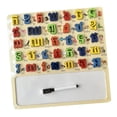 thumbnail image 4 of Tablero de rompecabezas de madera, regalos del Día de San Valentín para niños, habilidades motoras preescolares, rompecabezas educativo temprano,, 4 of 9