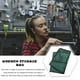 thumbnail image 3 of unbranded Bolsa Para Herramientas De Lona Verde Con 14 Bolsillos Y Enrollable Portátil, 3 of 7