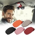 thumbnail image 2 of Yoloke Car Eyeglass Clip - Universal Sunglasses Holder with Secure Magnetic Closure, Synthetic Leather, Fits Aviators & Oversized Frames, 5 Trendy Colors, Easy Install, Sun Visor Storage (50g), 2 of 2