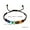 Beads#30, variant on Natural Stone Healing Chakra Multi-layer Bracelet Bangle Leather Women Jewelry-Agate