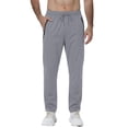thumbnail image 3 of Homeyce Men's Glide Pants Quick Dry Elastic Waist Pant Lightweight Pull on Stretch Active Pants with Pockets Drawstring Pants for Men's,Gray L, 3 of 6