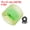 Green, variant on Uxcell Skateboard Wheels, Street Wheels PU Flash Cruiser Wheels High Elasticity with Bearings for Skateboards Orange
