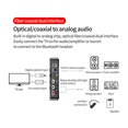 thumbnail image 4 of Adaptador Bluetooth NFC compatible con Bluetooth 5.0 Transmisor Receptor Adaptador de audio 3 en 1 para TV doméstica, 4 of 6