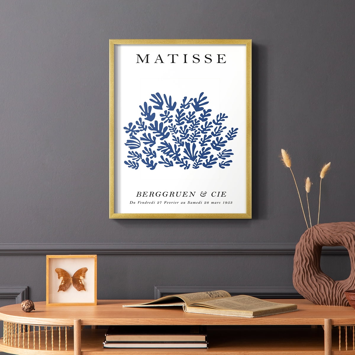 Matisse CCXCIX in Solid Wood 16 x 20 Framed Print