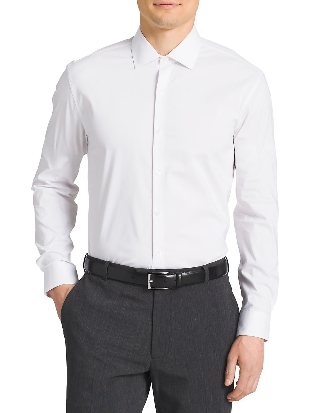 kenneth cole slim fit dress shirt