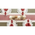 thumbnail image 3 of DII 13x72" Modern Cotton Dobby Stripe Table Runner in Barn Red/White, 3 of 9