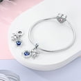 thumbnail image 3 of MULA Optional Christmas Space Universe Love 925 Sterling Silver DIY Charms 5A Zircon fit Charms Bracelets for Women Jewelry, 3 of 6