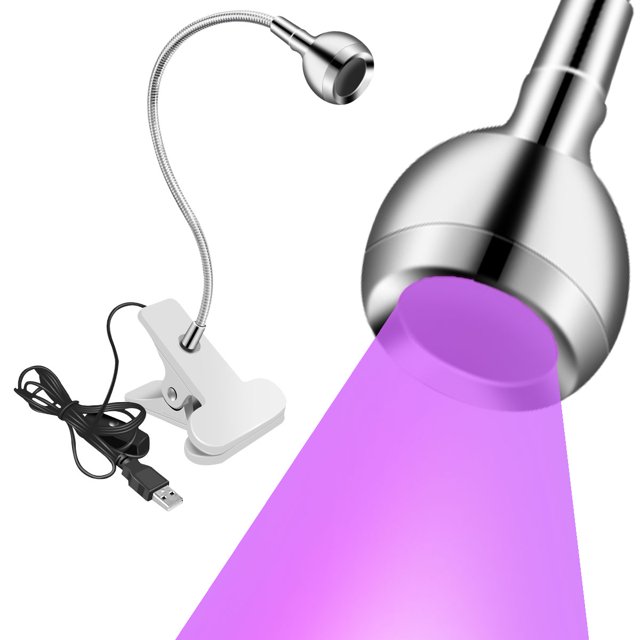 Jytue 3W LED UV Ultraviolet Light UV Gel Curing Lamp, LED Nail Gel