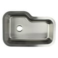 thumbnail image 5 of Transolid K-Muso33229 Meridian 33" Undermount Single Basin Stainless Steel Kitchen Sink -, 5 of 6