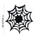 thumbnail image 3 of Posavasos de telaraña de Halloween Negro | Decoración de mesa de poliéster antideslizante y resistente al calor | 4,5x4,5 in | Suministros para fiestas para cenar, bar, eventos navideños | Accesorio, 3 of 6