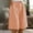 Orange women cotton linen shorts plus size a1, variant on Cagogo Women Cotton Linen Plus Size Shorts Elastic Waist Bermuda Pants with Pockets Plaid Casual Loose Workout Lounge Pants Summer Beach Travel Trousers, Hot Pink M