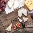 thumbnail image 2 of Härthwood Walnut Wood Cutting Board with Juice Groove | Genuine North American Black Walnut Prep & Serve Chopping & Carving | Made in USA Coconut Seasoning Oil Included Gift Packaging (Mom 12"x18"), 2 of 7