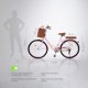 thumbnail image 5 of Bicicleta Neon Urbana Rodada 26 Con Canastilla Color Rosa, 5 of 7