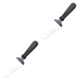 thumbnail image 4 of bedienty Stainless Steel Pizza Peel Shovel Spatula Cake Cutter Lifter Paddle Baking Tray Black 2Set, 4 of 6