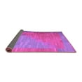 thumbnail image 2 of Ahgly Company Indoor Rectangle Abstract Purple Contemporary Area Rugs, 2' x 3', 2 of 4