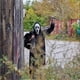 thumbnail image 3 of Fun World Ghost Face Bloody Bling Mask Costume, Scary Halloween Costume Prop Ghost Mask, Horror Cosplay Accessory for Adults and Kids, 3 of 5