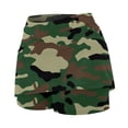 thumbnail image 5 of ibiyuan Golf Skirts For Women Short Skirts For Women Casual Printed Tennis Skirt with Pockets for Yoga Sports and Wear, 5 of 6
