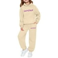 thumbnail image 3 of Children's Tracksuit Set 2 Piece Hoodie Jogger Pants Oversized 2025 New Casual, 3 of 4