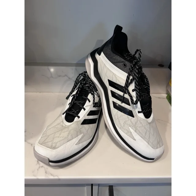 Adi-das Mens Speed Trainer 4 753001 White Running Shoes Sneakers Size 11