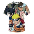 thumbnail image 1 of Ct Men Camiseta Con Estampado 3d Naruto Anime Japonés, 1 of 2
