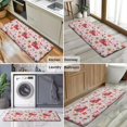 thumbnail image 6 of Pink Christmas Red Truck and Snowman Pattern Kitchen Rug Mat,Kitchen Runner Rugs Non Skid Washable,Decorative Kitchen Floor Mats for Kitchen,Sink,Laundry,17"x47.2", 6 of 7