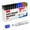 Multi-color-20bk+3colors, variant on Comix Dry Erase Marker Chisel Tip, Low Odor Non Toxic,36 Bulk Black