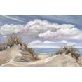 thumbnail image 2 of Eenhoorn, Alice 32x22 Black Ornate Wood Framed with Double Matting Museum Art Print Titled - Dunes II, 2 of 4