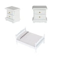 thumbnail image 1 of 1/12 Cama en Miniatura Cama Noche Accesorios de Decoración, 1 of 8