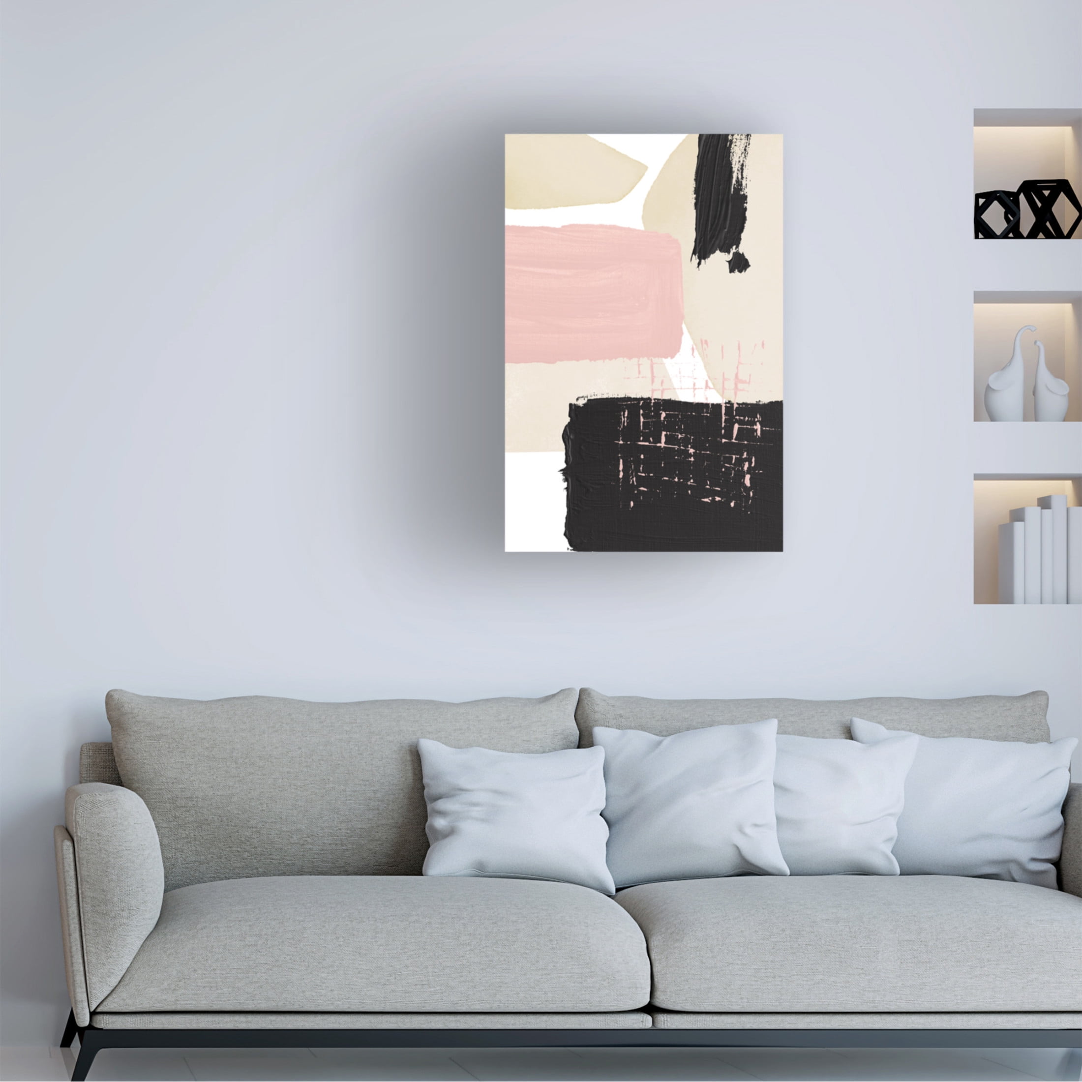 Trademark Fine Art Sally Ann Moss Expression of calm 1 Canvas Wall Art