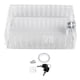 thumbnail image 1 of Thermostat Cover with Key, Easy to Install, Universal Clear Wall Thermostat Lock Box, 1 of 4