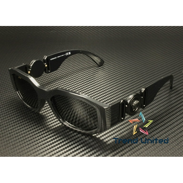 Versace Dark Gray Geometric Adult Unisex Sunglasses VE4361 536087