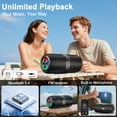 thumbnail image 3 of Portable Wireless Bluetooth Speaker with 36W Bass Loud Stereo Sound, 24H Playtime, IPX7 Waterproof, TWS Pairing, BT5.3, for Outdoor/Party/Home, Birthday Gift, 3 of 8