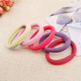 thumbnail image 4 of 50 Uds., el precio más bajo, lazos elásticos para el cabello para niña, pulsera de cola de caballo con cuerda// kaili Sencillez, 4 of 4