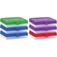 thumbnail image 1 of Storex Snap Lid Large Pencil Box, Assorted Bright, 1 Count, 1 of 2