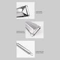thumbnail image 4 of xinxixnxx Fruit Platter Pear Potato Radish Kitchen Triangular Vegetable Push Slicer Household Manual Party Bar Sculpting Tool, 4 of 6