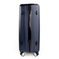 thumbnail image 3 of K-Cliffs 3pcs Luggage Set Lightweight Expandable Hard sided ABS Spinner Travel Suitcase  Navy Blue, 3 of 9