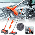 thumbnail image 2 of Microfiber Car Wash Brush with Long Handle - Telescopic, 180° Rotating, Absorbent - for Windshield, Windows, Car Cleaning Kit, 2 of 8